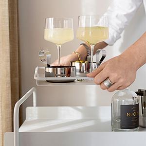 Verres et carafes