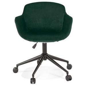 ac03840gebl-chaise-de-bureau-en-velours-sur-roulettes-alterego-rolling-noir-vert-59x80x54-cm