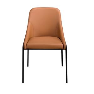 4161c-silla-chaise-en-similicuir-angel-cerda-orange-noir-53x59x83-cm