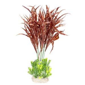 242-458686-decoration-d-aquarium-plante-aqua-della-java-fern-marron-vert-45-cm