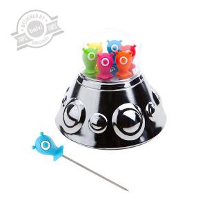 24805-pics-a-aperitif-balvi-ufo-party-abs-argente-10-4x11x11-cm