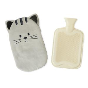 27421-bouillotte-caoutchouc-balvi-kitty-gris-35-5x22x3-cm
