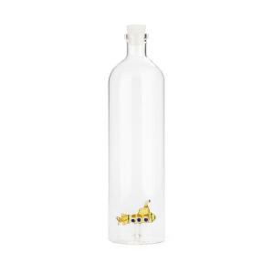 27689-bouteille-en-verre-balvi-atlantis-submarine-blanc-jaune-30x8-5x8-5-cm