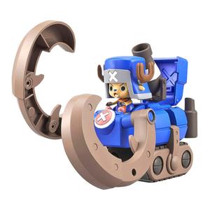4573102556202-figurine-bandai-hobby-one-piece-chopper-robo-super-3-horn-dozer-re-run-bleu-15-cm