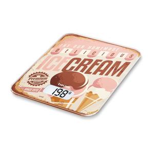 704-02-balance-de-cuisine-beurer-ks-19-ice-cream-rose-marron-20x14-5x1-7-cm