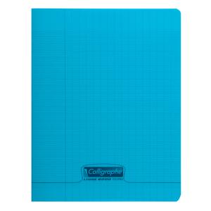 18172c-cahier-pique-48-pages-grands-carreaux-calligraphe-8000-polypro-blue-24x32-cm