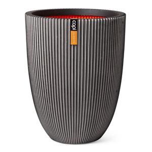 445500-vase-elegant-capi-groove-anthracite-o-34x46-cm