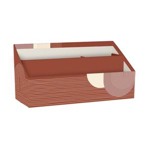 116077c-porte-lettres-clairefontaine-terracotta-rouge-25x10x14-cm