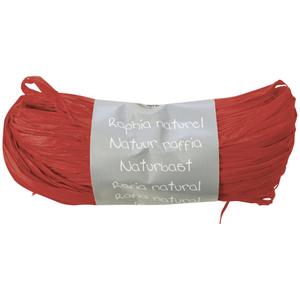 196006c-pelote-raphia-naturel-clairefontaine-rouge-150-cm