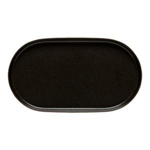 nsa371-ltb-assiette-ovale-costa-nova-x6-latitude-black-36-5x20-5x3-1-cm