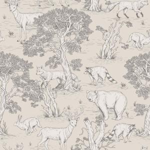 deko-tap-011-papier-peint-bebe-dekornik-animals-natural-beige-280x100-cm