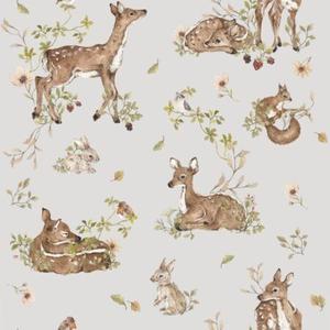 deko-tap-014-papier-peint-bebe-dekornik-deer-meadow-beige-280x50-cm