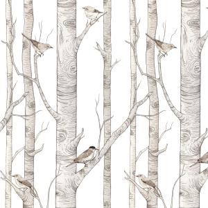 deko-tap-082-papier-peint-bebe-dekornik-birch-forest-beige-brown-280x50-cm