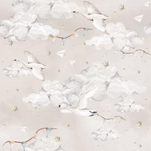 deko-tap-120-papier-peint-bebe-dekornik-magic-swans-beige-280x100-cm