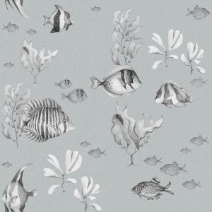 deko-tap-130-papier-peint-bebe-dekornik-black-white-fish-blue-navy-blue-grey-280x50-cm