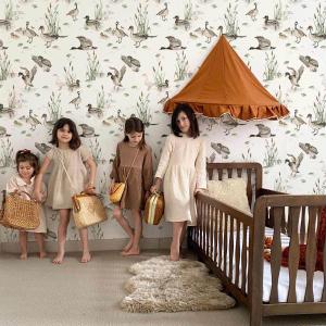 deko-tap-179-papier-peint-bebe-dekornik-ducks-lake-return-to-innocence-beige-280x100-cm