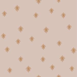deko-tap-221-papier-peint-simple-echantillon-bebe-dekornik-irregulars-stars-on-pastel-background-beige-brown-280x50-cm