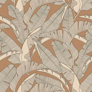 deko-tap-274-papier-peint-bebe-dekornik-classic-big-palm-leaves-ivory-cinnamon-280x100-cm
