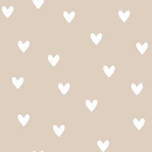 deko-tap-323-papier-peint-simple-echantillon-bebe-dekornik-hearts-beige-brown-280x50-cm