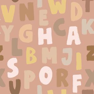 deko-tap-393-papier-peint-bebe-dekornik-letters-pink-280x100-cm