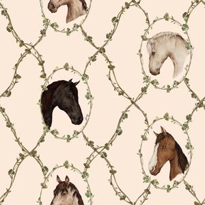 deko-tap-411-papier-peint-bebe-dekornik-watercolour-horses-beige-280x100-cm