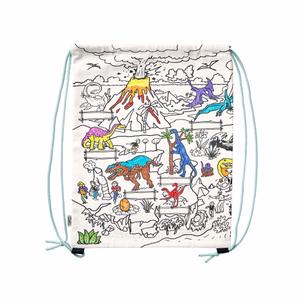 dinbag-sac-a-ficelles-dinosaure-enfant-eat-sleep-doodle-blanc-multicolore-34x42-5-cm