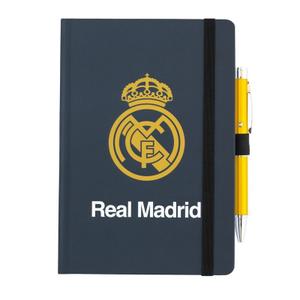 8435747800859-carnet-a5-premium-plus-stylo-projecteur-enfant-erik-real-madrid-noir-a5