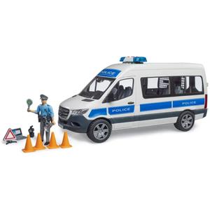 26837-jeux-de-voiture-avec-policier-farming-toys-mb-sprinter-blanc-noir-bleu-tu
