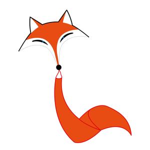 ecofoxk-cerf-volant-hq-kites-ecoline-fox-kite-orange-96-cm