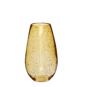 281101-vase-hubsch-interior-glow-ambre-17x29-cm