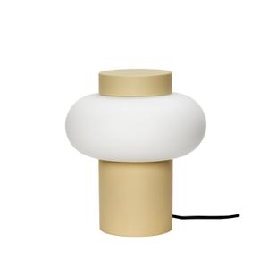 991408-lampe-de-table-hubsch-interior-camp-sable-blanc-23x25-cm