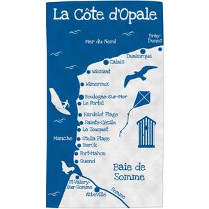 a2301533-drap-de-plage-injuva-opale-bleu-blanc-29-x-5-x-23-cm
