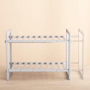 v0103677-evier-avec-2-etageres-extensible-innovagoods-shibblek-gris-tu