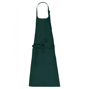 k8007-amazongreen-tablier-avec-poche-en-coton-kariban-bio-amazon-green-tu