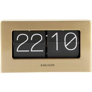 ka5620gd-horloge-de-table-karlsson-boxed-flip-dore-20-5x11-5x7-cm
