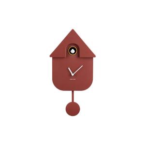 ka5768rd-horloge-murale-moderne-karlsson-cuckoo-abs-ochre-red-21-5x41-cm
