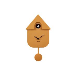 ka5768ye-horloge-murale-karlsson-modern-cuckoo-ochre-yellow-21-5x41x8-5-cm