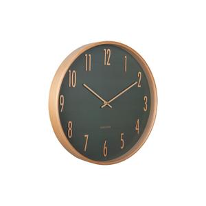 ka5996gr-horloge-murale-karlsson-gracil-jungle-green-5x40-cm