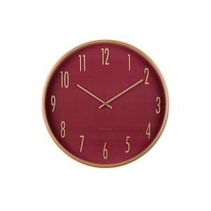 ka5996rd-horloge-murale-karlsson-gracil-blush-red-5x40-cm