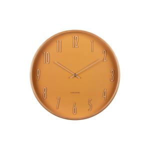 ka5996ye-horloge-murale-karlsson-gracil-ochre-yellow-5x40-cm
