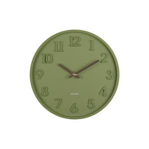 ka6041gr-horloge-murale-karlsson-calma-army-green-30x3-8-cm