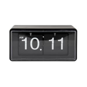 ka6055bk-horloge-murale-ou-sur-table-karlsson-retro-boxed-flip-black-20x10x10-cm