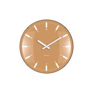 ka6086ye-horloge-murale-karlsson-realista-dome-ochre-yellow-4-5x35-cm