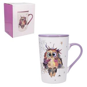 tis21u05-mug-tisaniere-conique-mat-bebe-chouette-kiub-kook-blanc-violet-435-ml