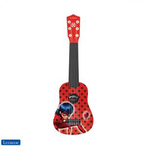 k200mi-kit-de-musique-ma-premiere-guitare-miraculous-lexibook-rouge-noir-53-cm