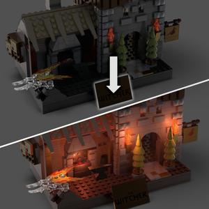matthdl28-jeux-de-construction-mattel-the-witcher-3-wild-hunt-mega-construx-multicolore-15x25x51-cm