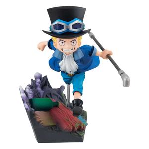 meho838668-statuette-en-pvc-megahouse-one-piece-g-e-m-series-sabo-run-run-run-bleu-gris-13-cm