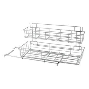 443445-organisateur-d-evier-a-2-niveaux-metaltex-limpio-argente-58x20x28-cm