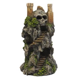 28745-decoration-pour-aquarium-nobby-pet-skull-castle-gris-vert-9-2x9x17-7-cm