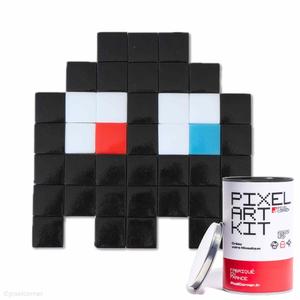 kb2045lot-pak010h-m-kit-de-decoration-d-art-pixel-corner-gloomie-s-noir-16x16-cm
